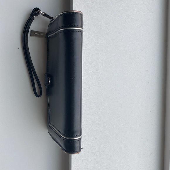 Michael Kors Wallet Wristlet Double Zipper Black with Phone Slot - Picture 7 of 9